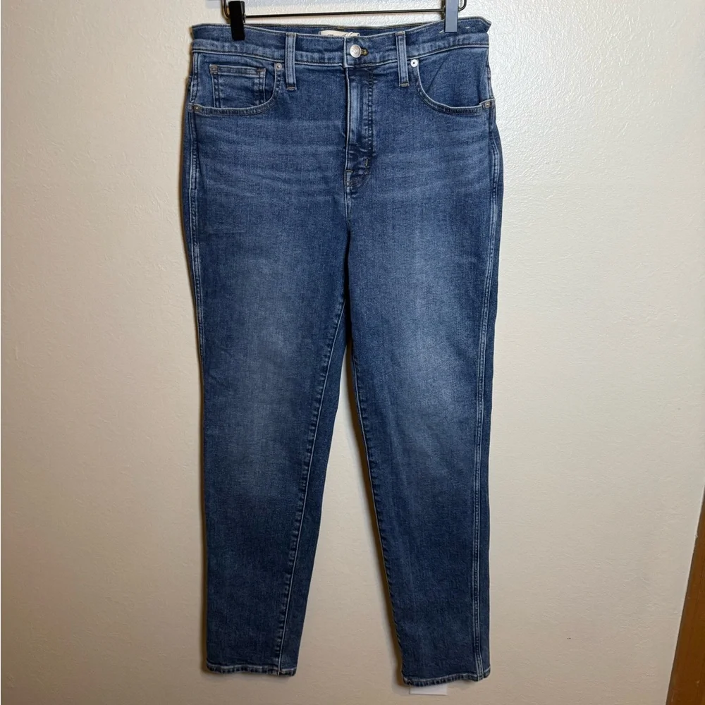 Madewell Stovepipe Jeans in Vintner Wash‎ - Picture 2 of 7